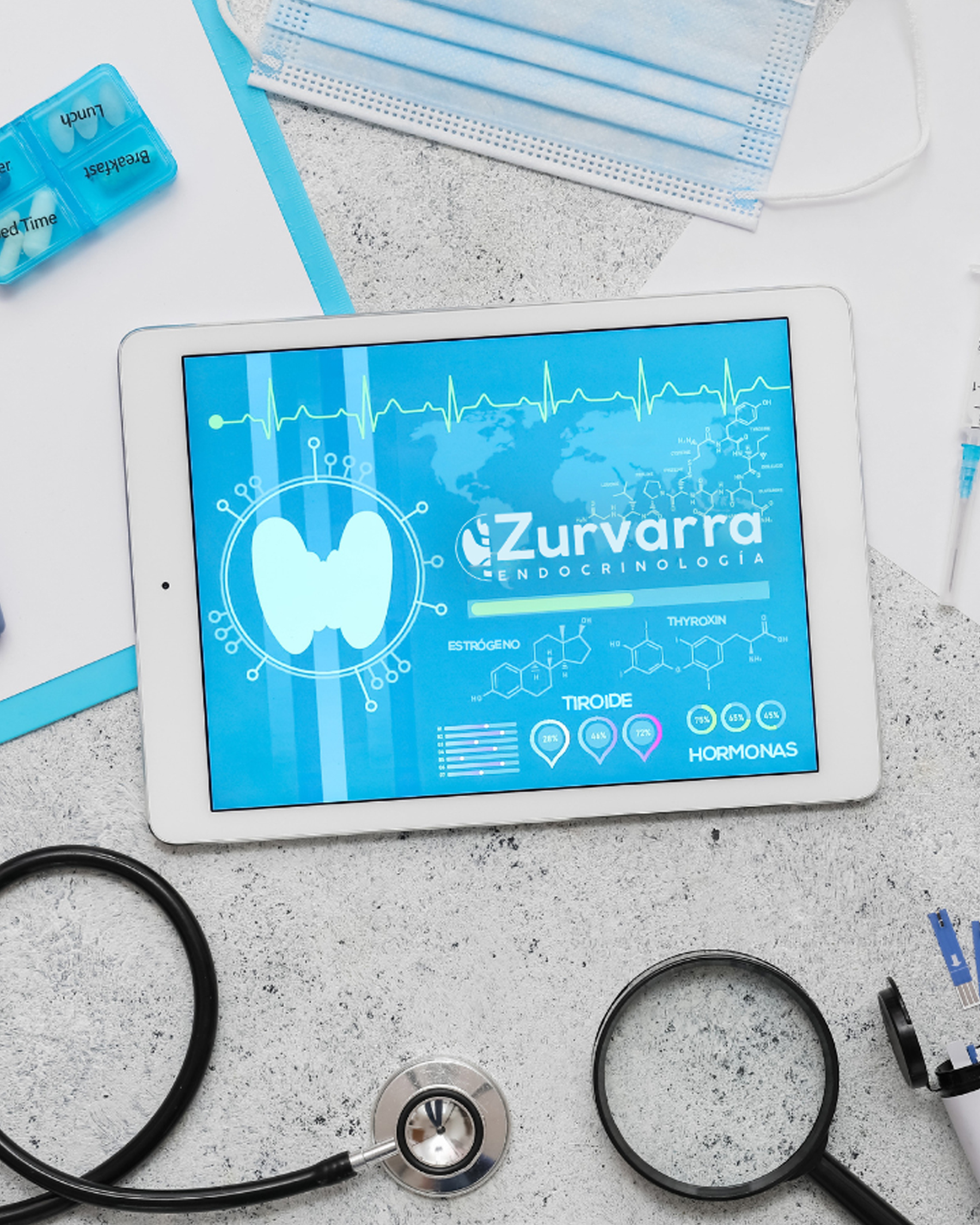 Dra. Verónica Zurvarra, endocrinóloga con más de 15 años de experiencia en Chile
